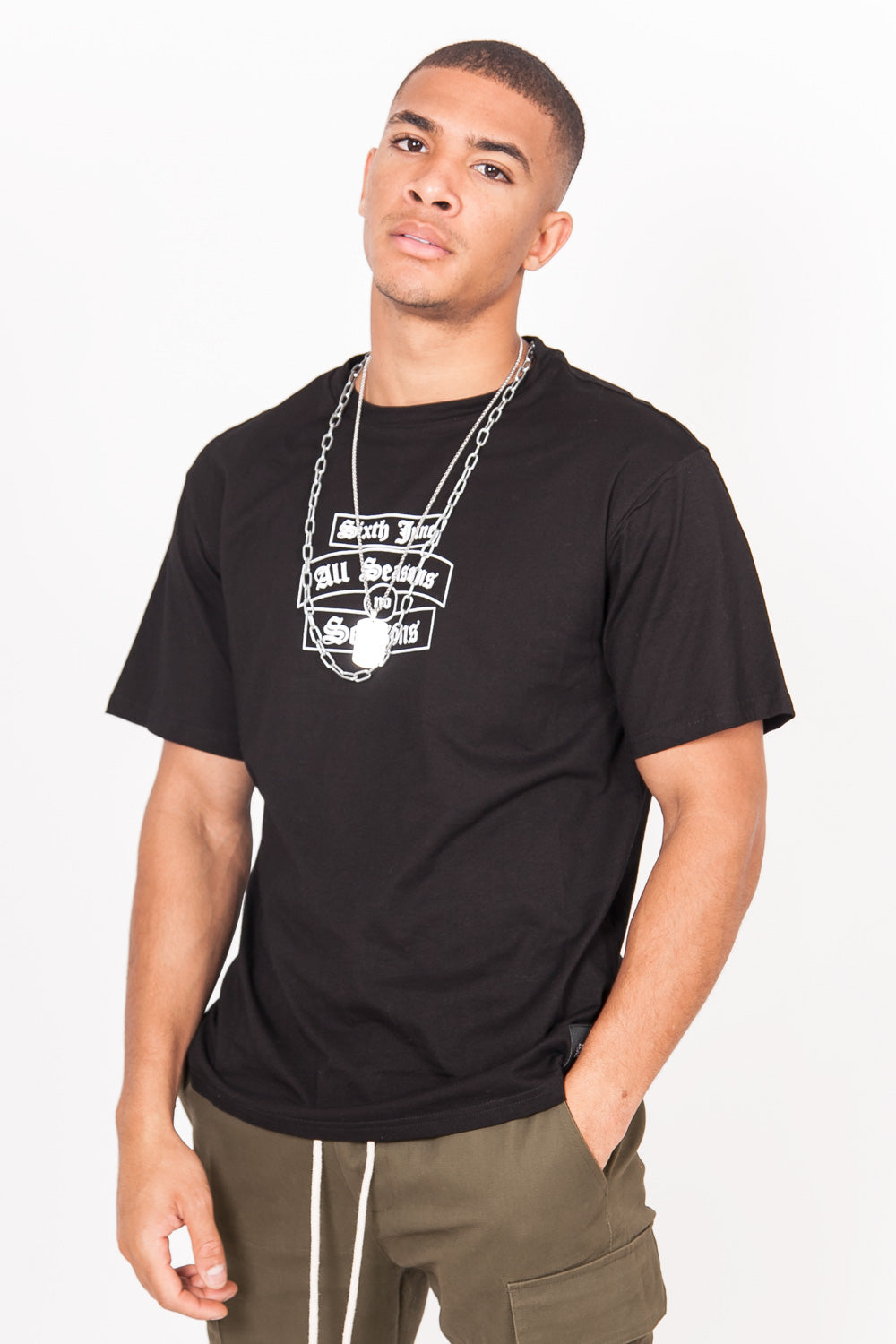 Sixth June - T-shirt gothique All seasons noir