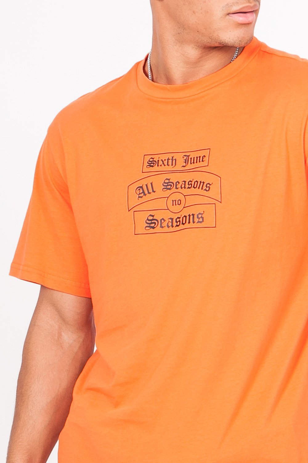 Sixth June - T-shirt gothique All seasons orange