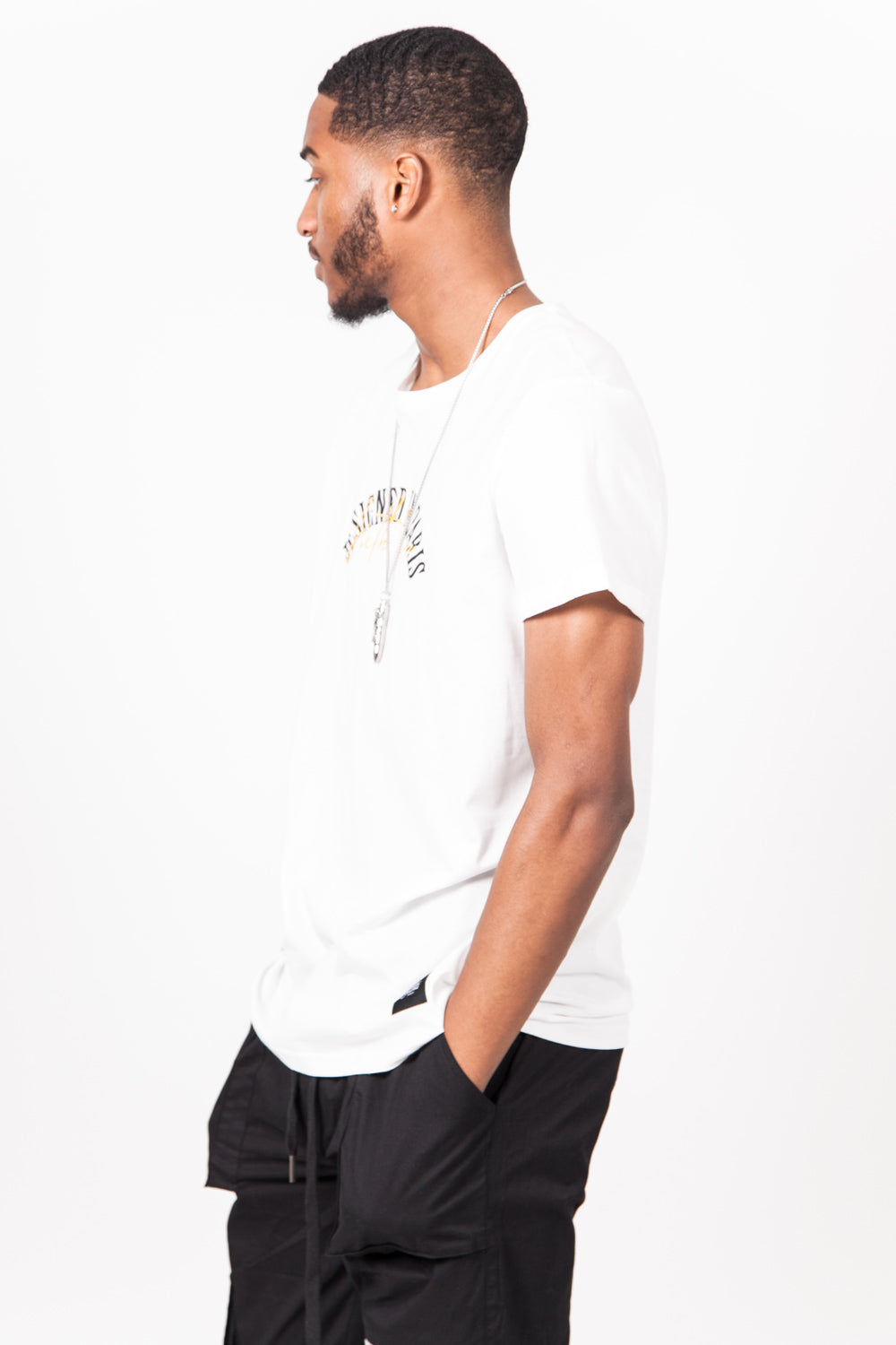 Sixth June - T-shirt "designed in Paris" blanc