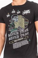 Sixth June - T-shirt "Mind corruption" noir