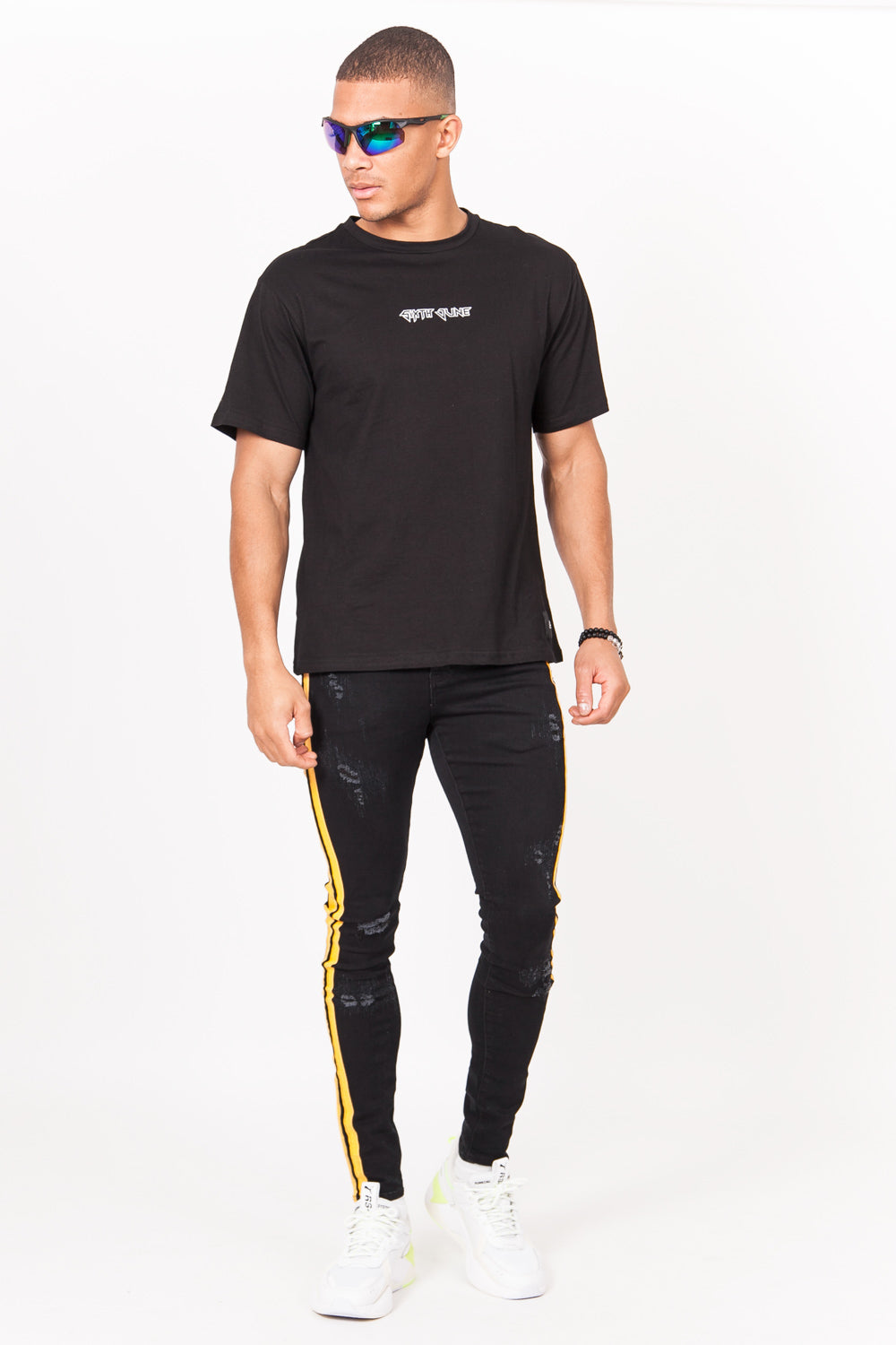 Sixth June - T-shirt "bad reputation" hard rock noir