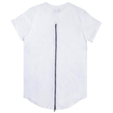 Sixth June - T-shirt oversize zip blanc 1146C