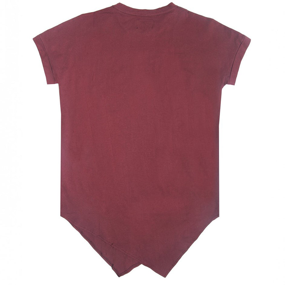 Sixth June - T-shirt large pointe bordeaux