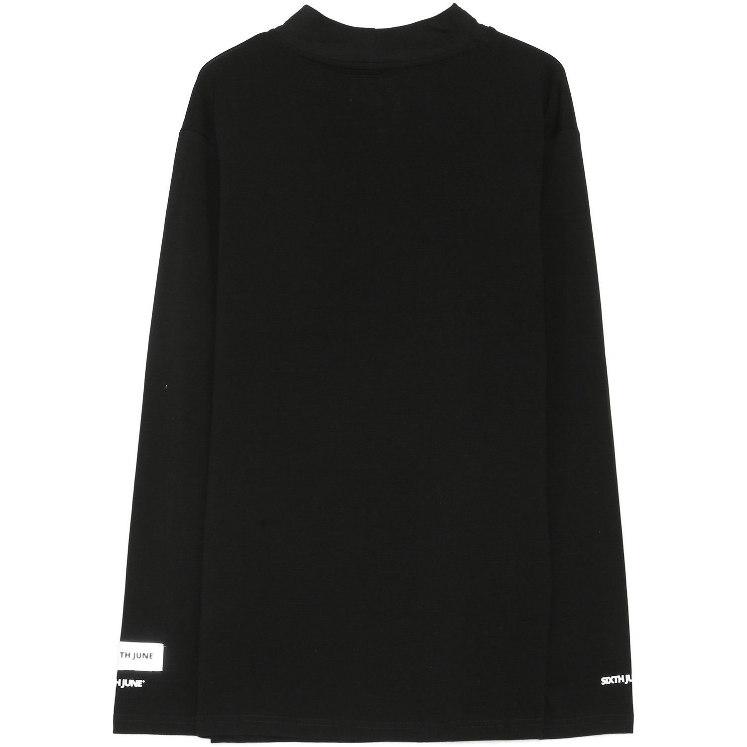 Sixth June - T-shirt col cheminée logo Noir