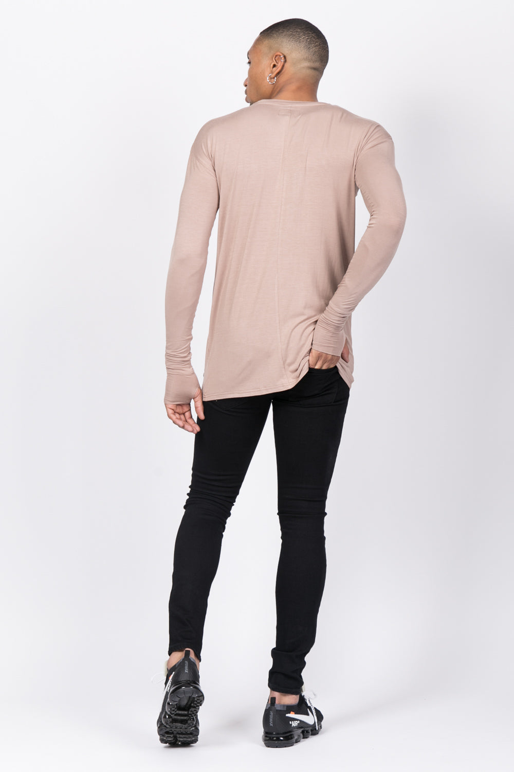 Sixth June - T-shirt manches longues beige 1073C