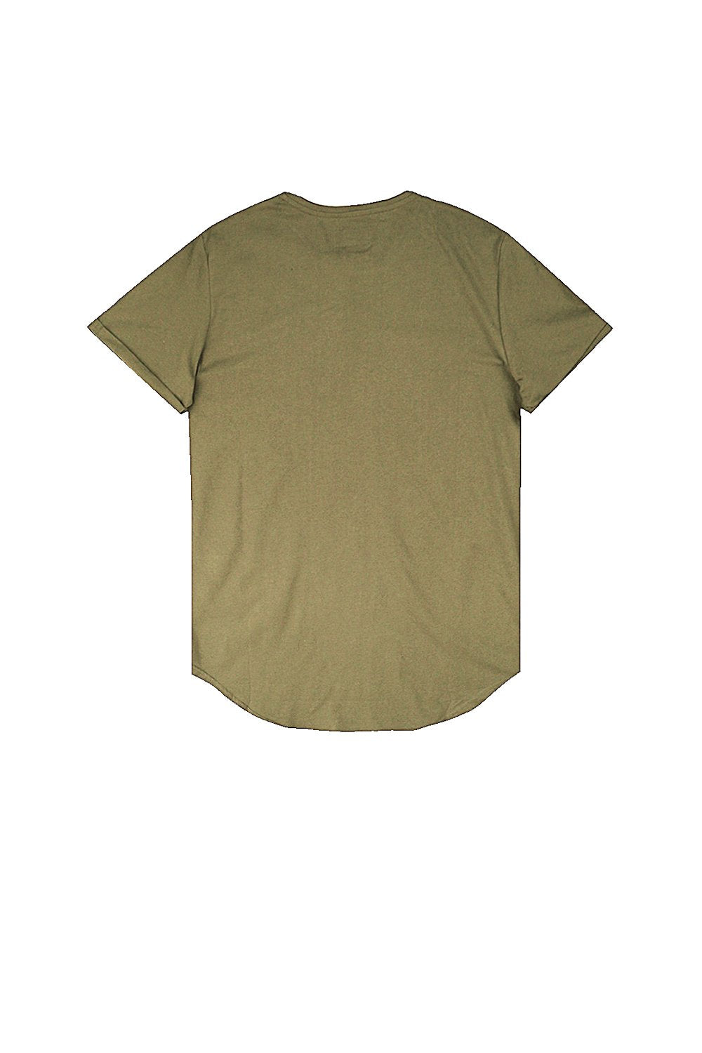 Sixth June - T-shirt bas arrondi Vert kaki