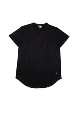 Sixth June - T-shirt suédine oversize noir 1925V