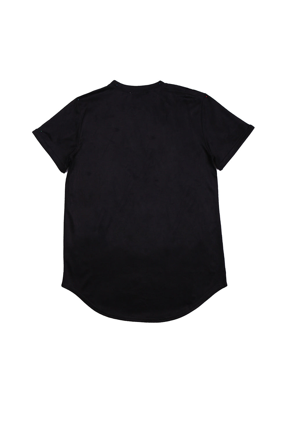 Sixth June - T-shirt suédine oversize noir 1925V