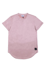 Sixth June - T-shirt suédine oversize rose 1925V