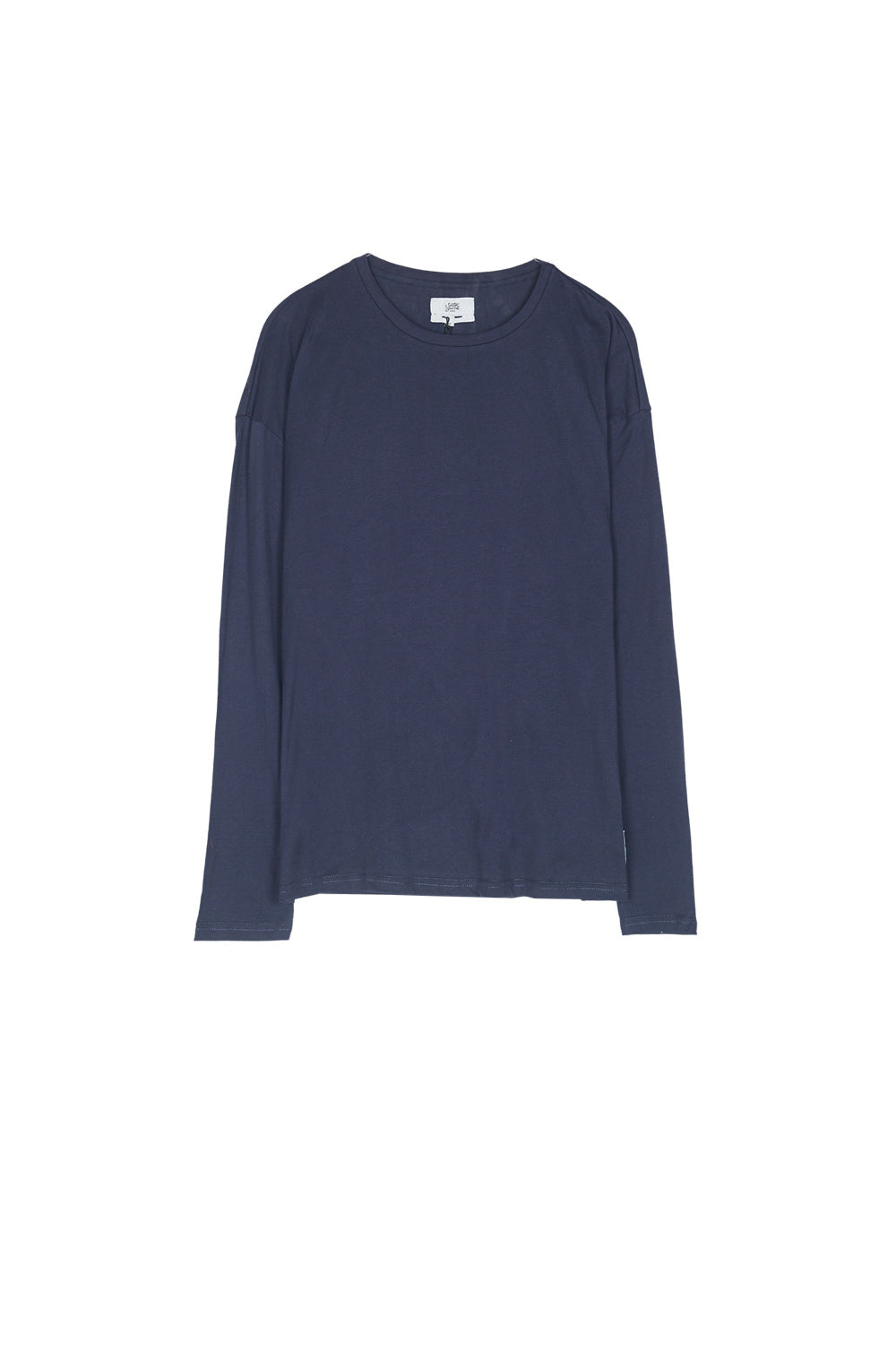 Sixth June - T- shirt manches longues épaules tombantes bleu foncé