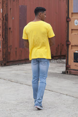 Sixth June - T-shirt épaules tombantes jaune