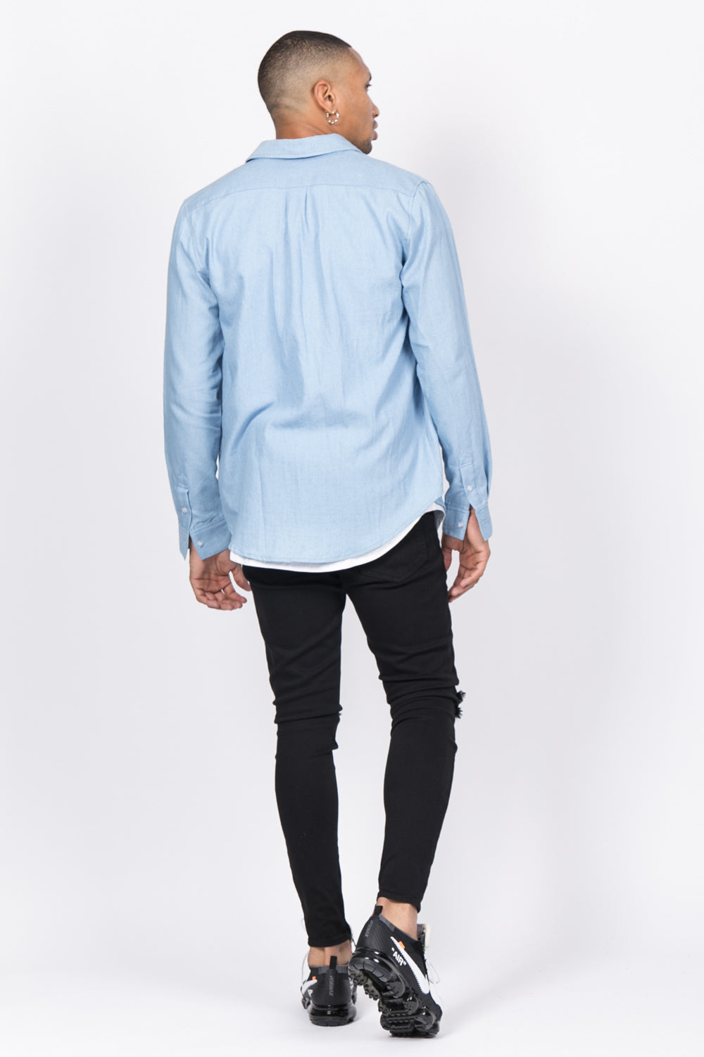 Sixth June - Chemise poches cargo bleu clair