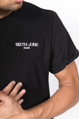 Sixth June - T-shirt towel logo noir