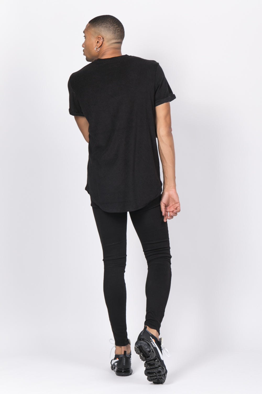 Sixth June - T-shirt towel logo noir