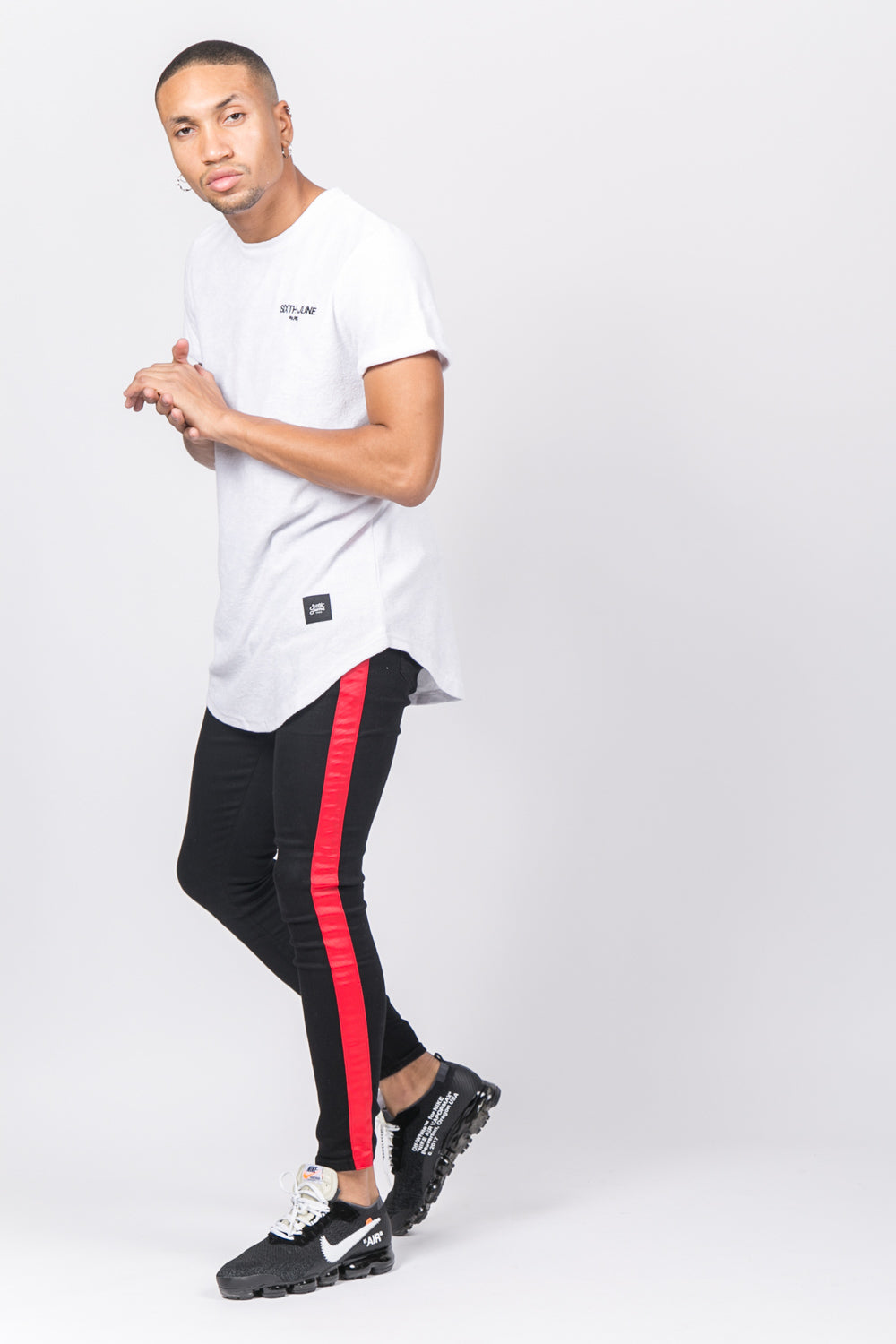 Sixth June - T-shirt towel logo blanc