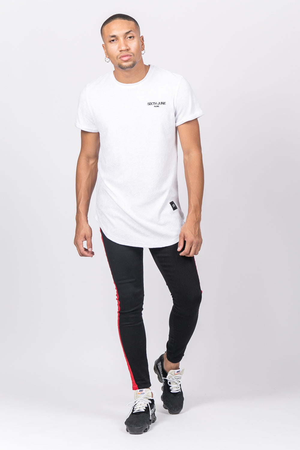 Sixth June - T-shirt towel logo blanc