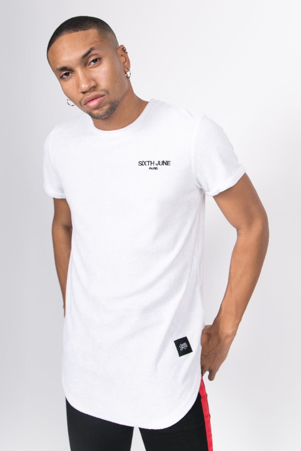 Sixth June - T-shirt towel logo blanc