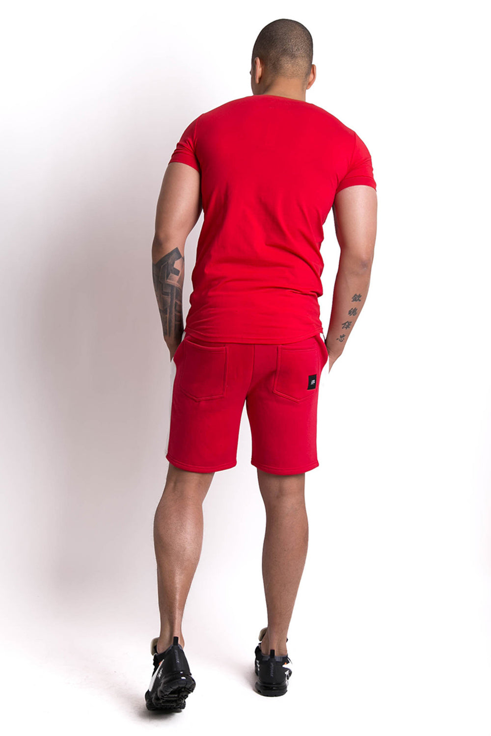 Sixth June - T-shirt logo bandes rouge