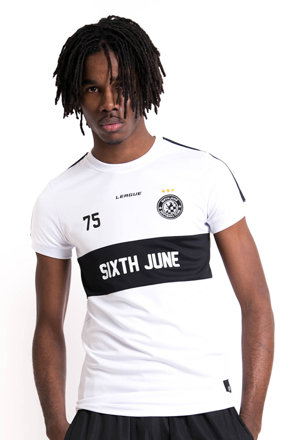 Sixth June - Maillot football league blanc