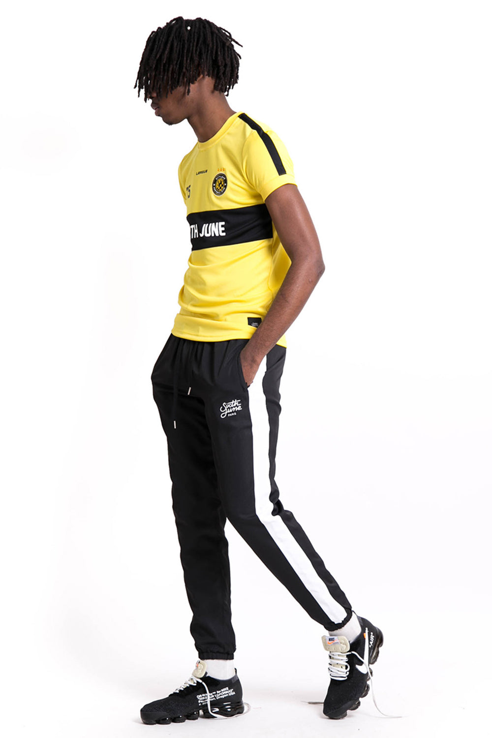Sixth June - Maillot football league jaune