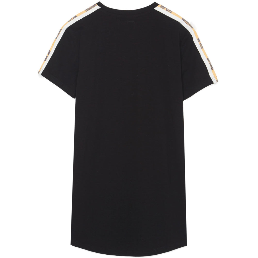 Sixth June - T-shirt Propaganda bandes noir