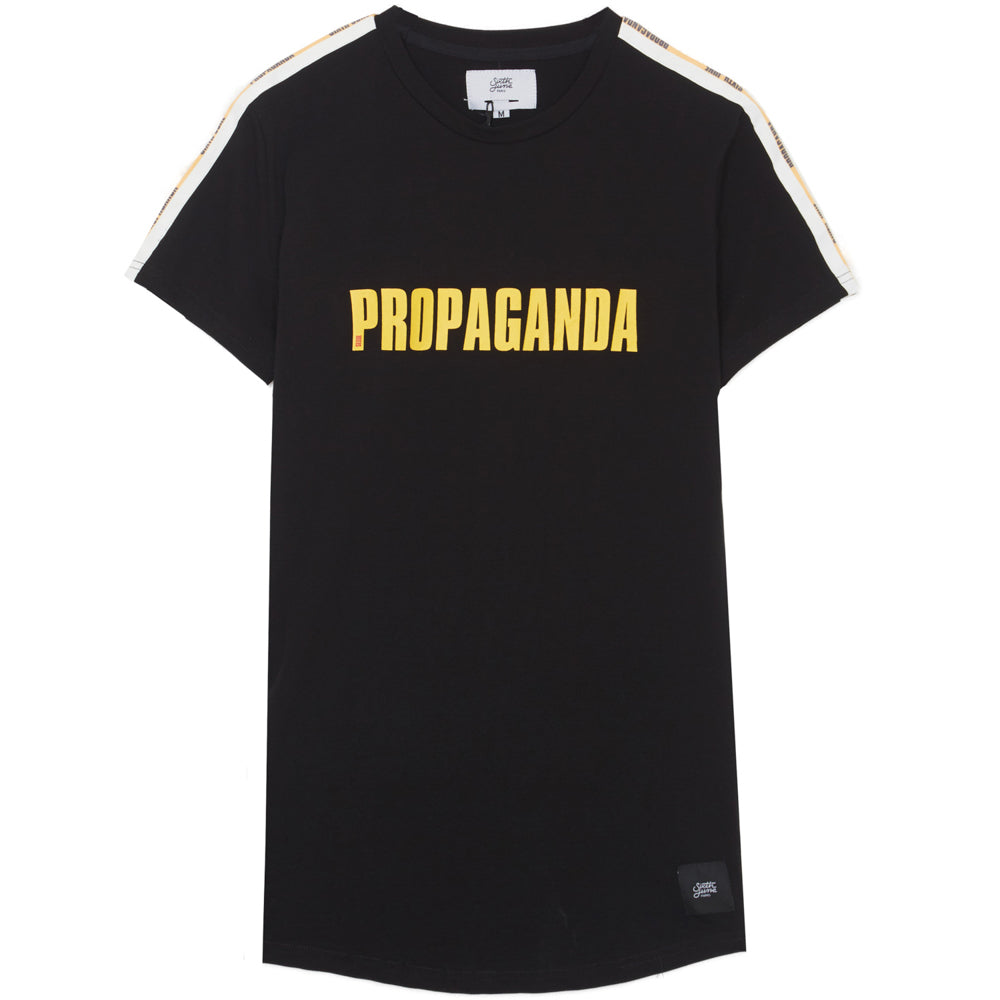 Sixth June - T-shirt Propaganda bandes noir