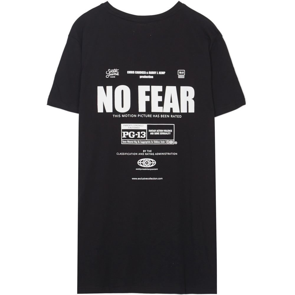 Sixth June - T-shirt film No Fear noir