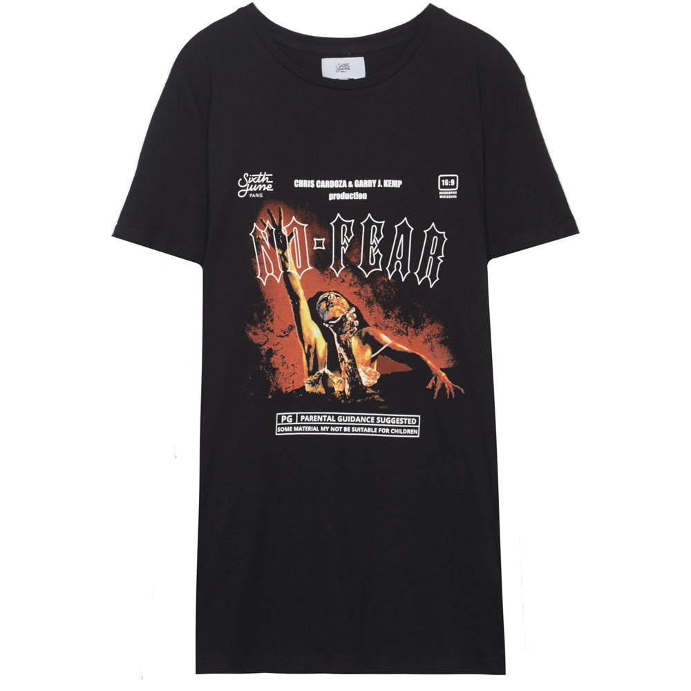 Sixth June - T-shirt film No Fear noir