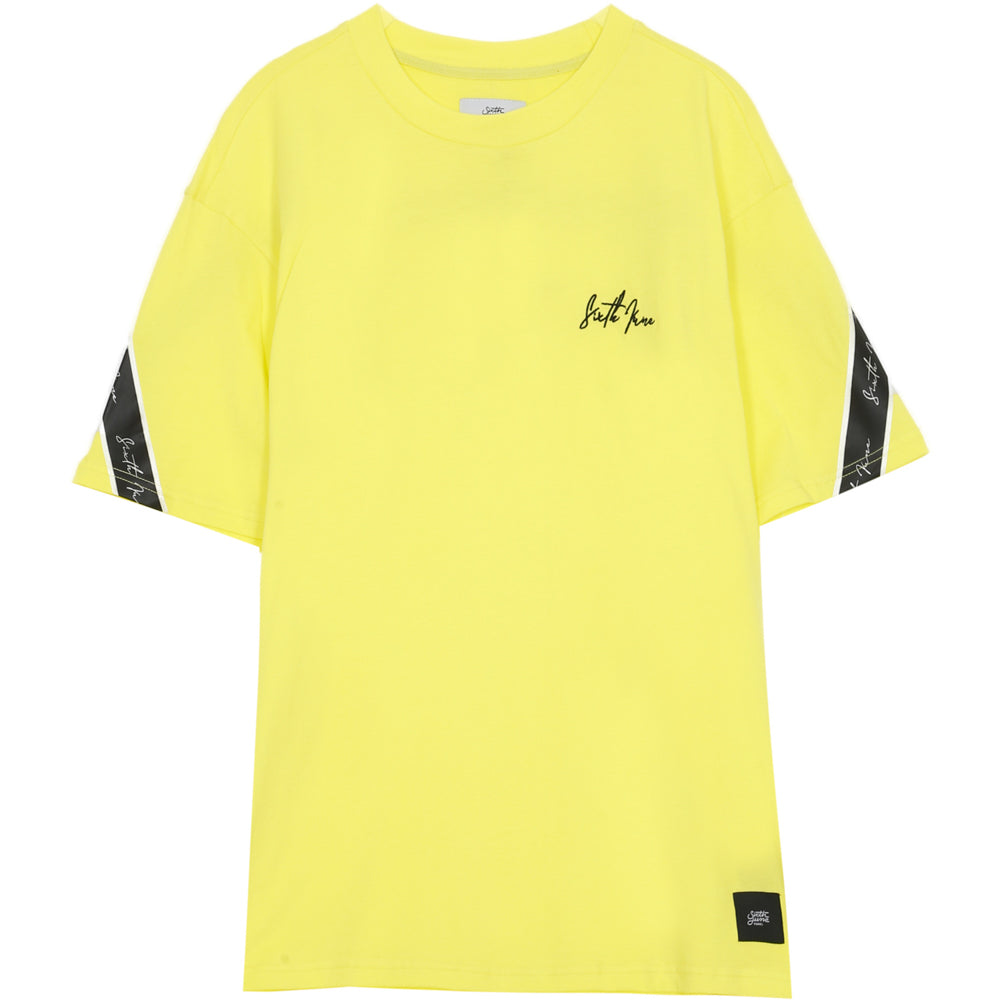 Sixth June - T-Shirt bandes dos jaune