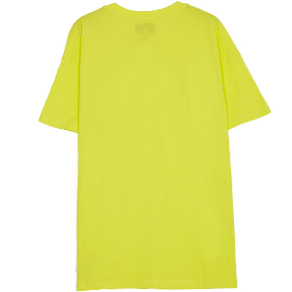 Sixth June - T-Shirt oversize Propaganda néon vert