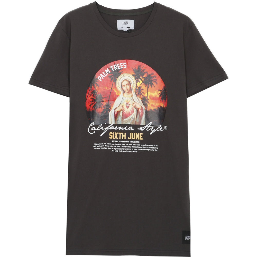 Sixth June - T-Shirt california style noir