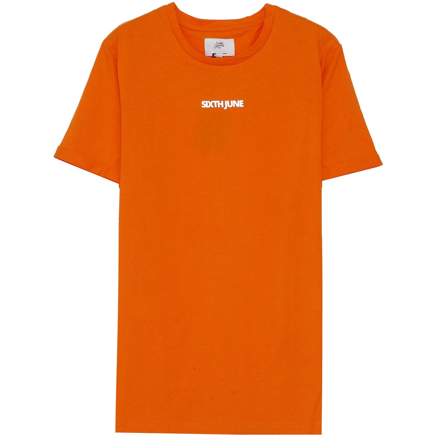 Sixth June - T-shirt logo réfléchissant arrière orange