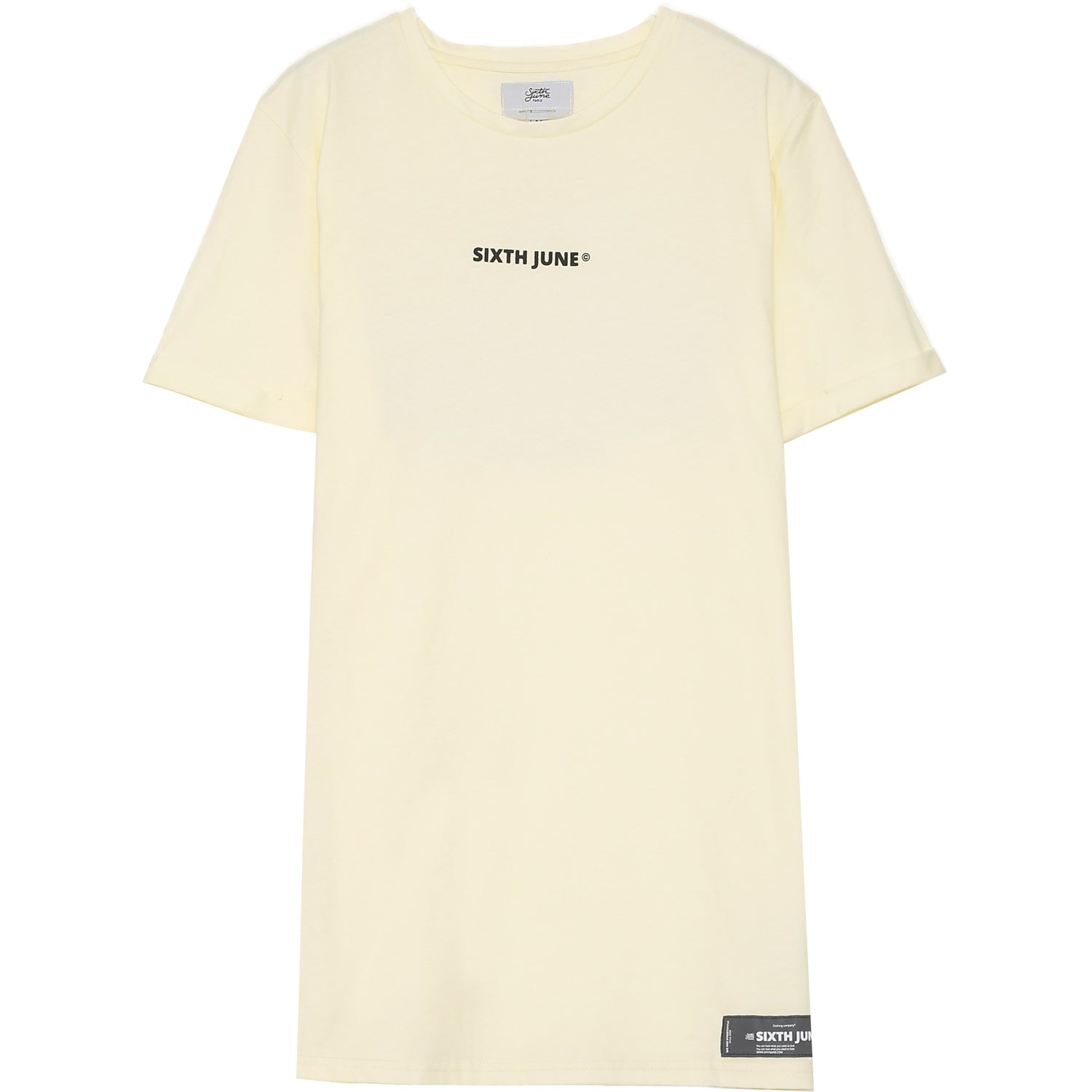 Sixth June - T-shirt image ocean jaune