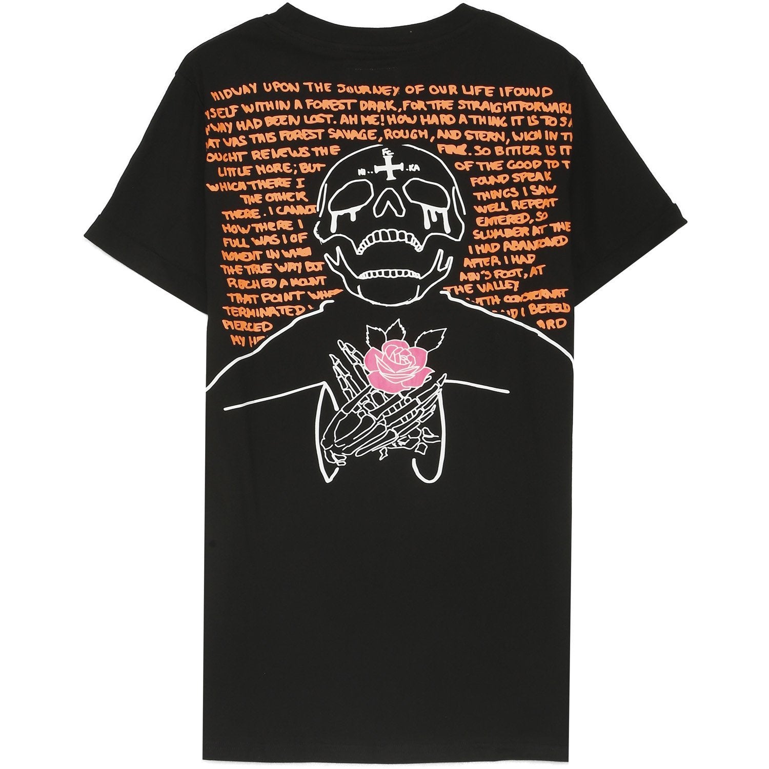 Sixth June - T-shirt imprimé tête de mort noir