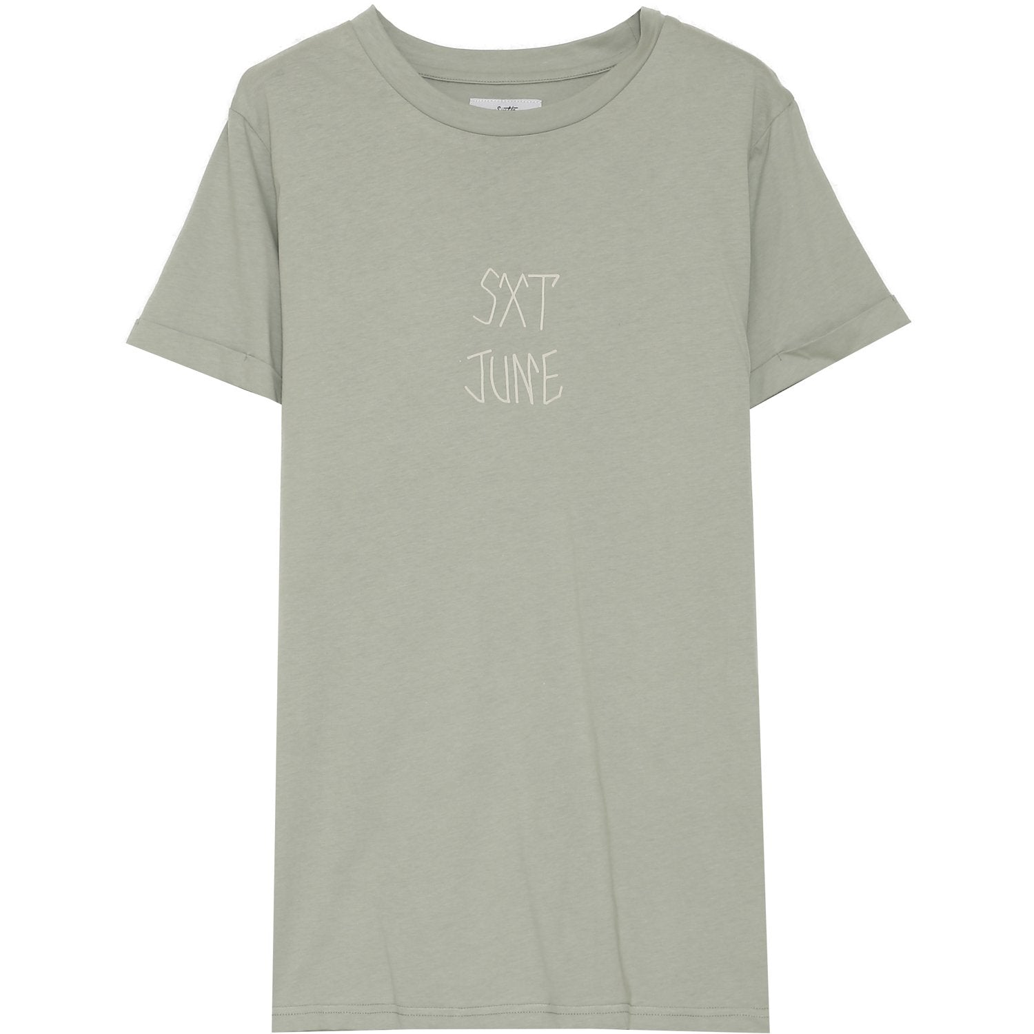 Sixth June - T-shirt imprimé tête de mort vert olive