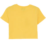 Sixth June - Crop-top noeud logo jaune
