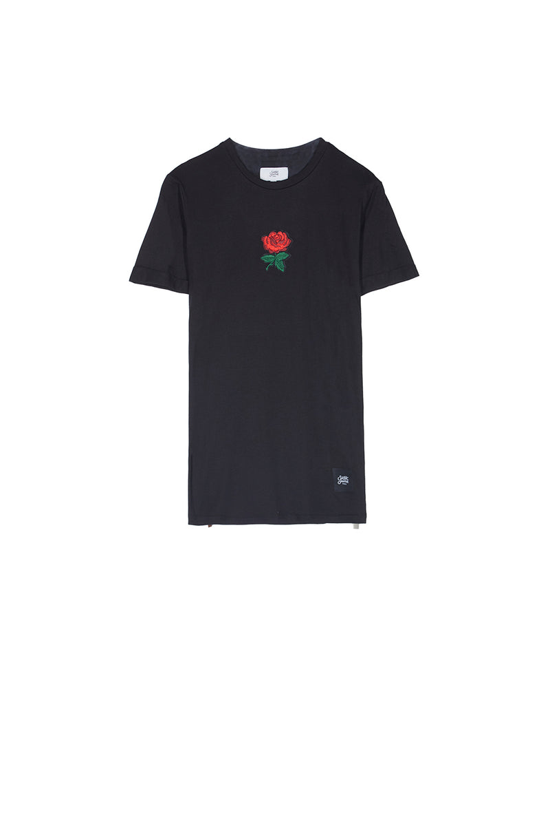 Sixth June - T-shirt patch zips noir
