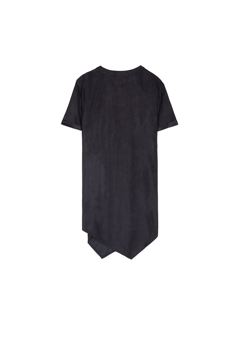 Sixth June - T-shirt pointe suédine noir