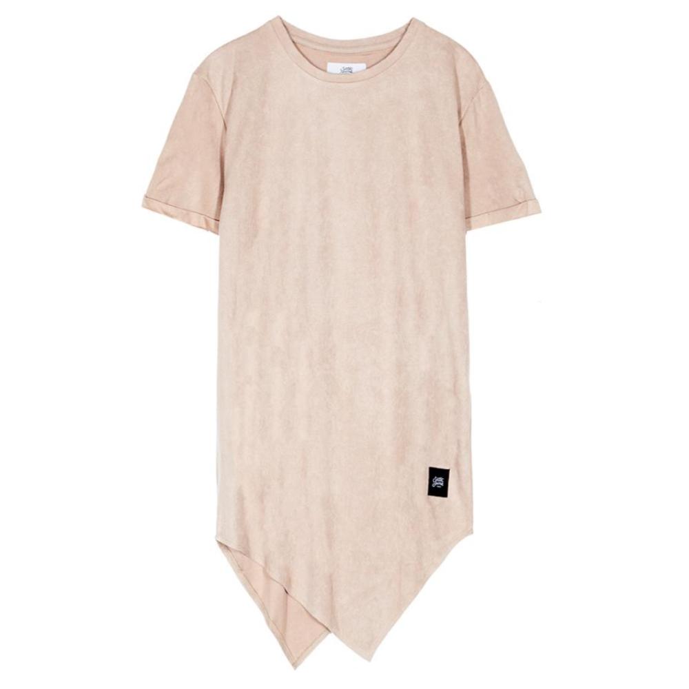 Sixth June - T-shirt pointe suédine beige