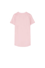 Sixth June - T-shirt suédine moulant rose