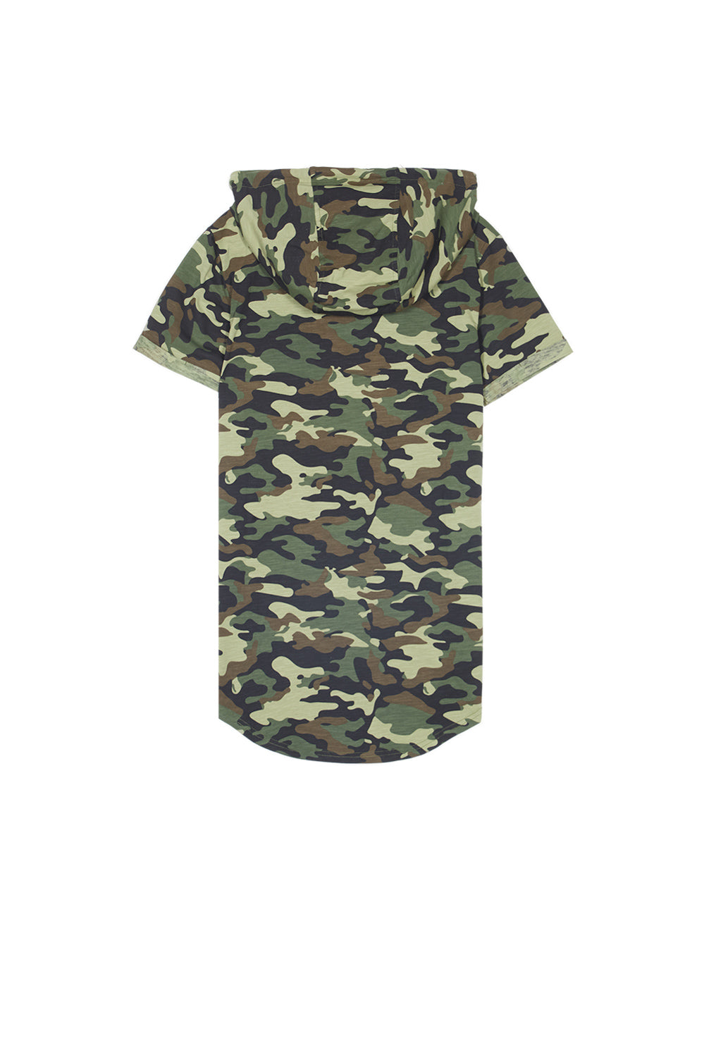 Sixth June - T-shirt camouflage capuche vert
