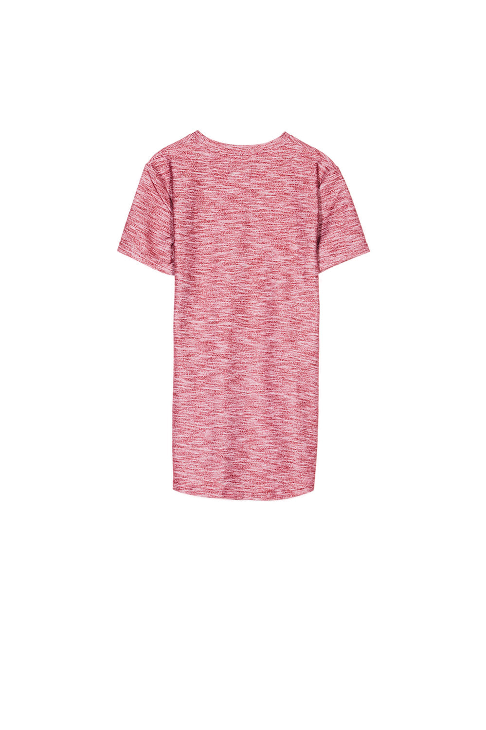 Sixth June - T-shirt moulant texturé bordeaux