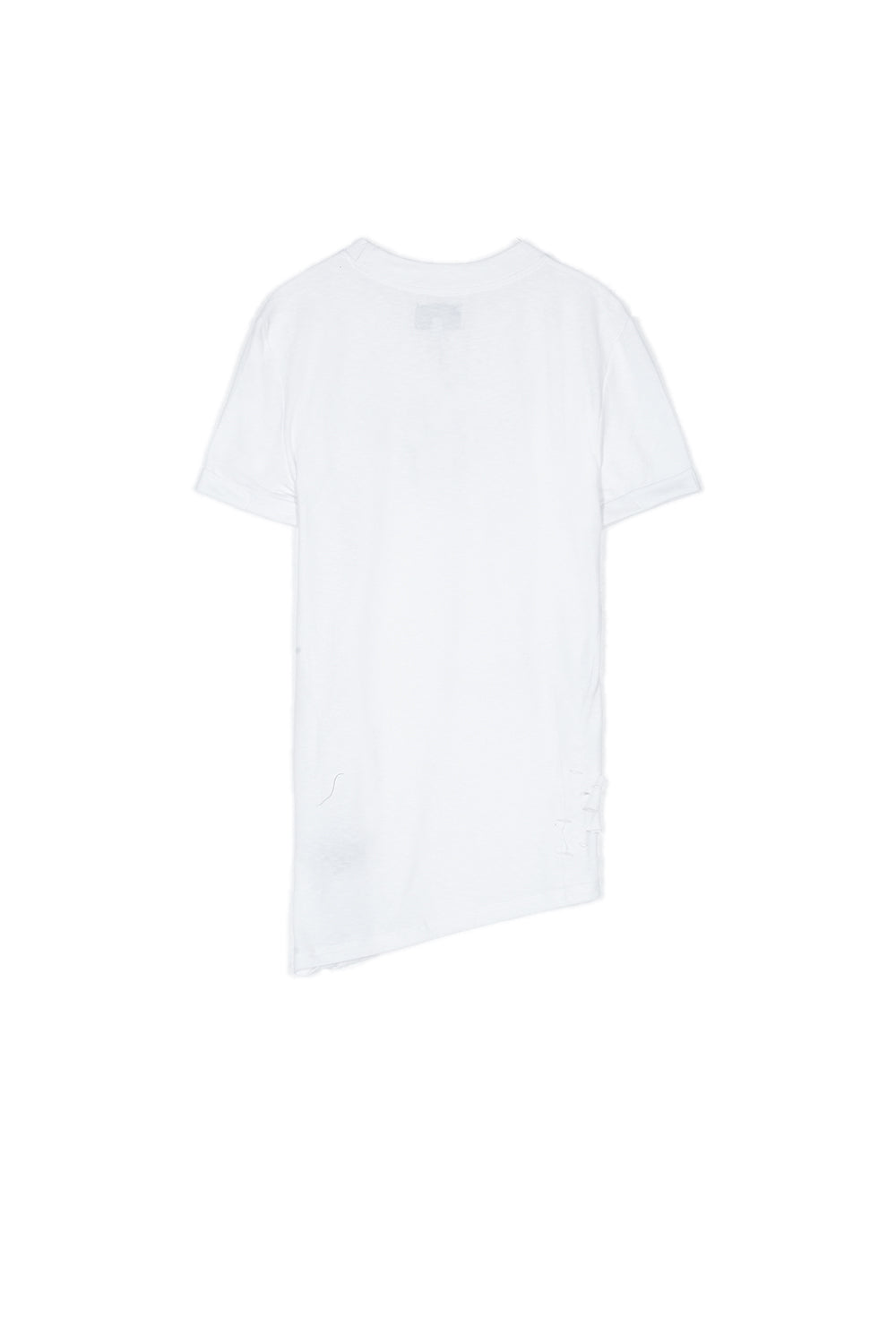 Sixth June - T-shirt trous asymétrique blanc
