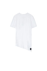 Sixth June - T-shirt trous asymétrique blanc