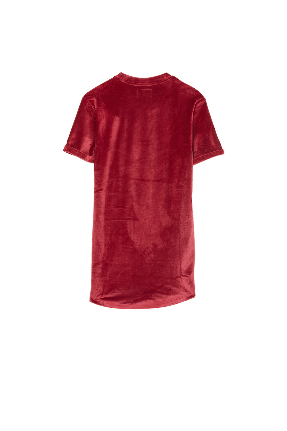 Sixth June - T-shirt velours roses bordeaux