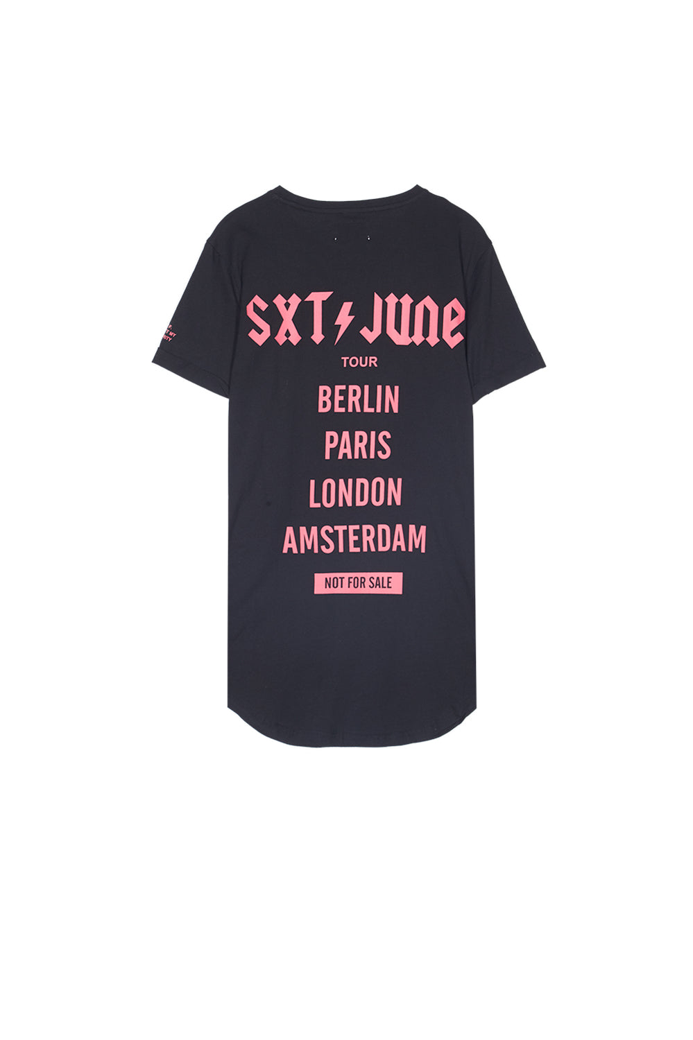 Sixth June - T-shirt crew tour noir