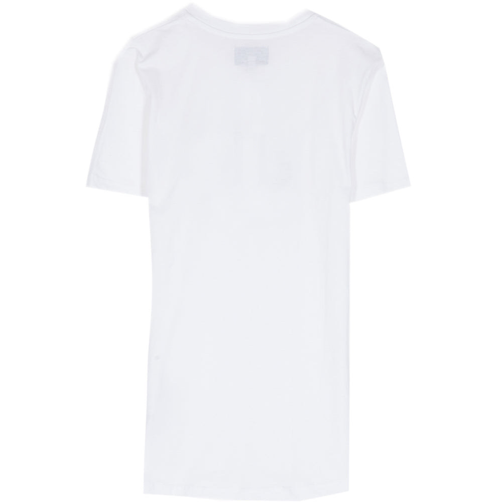 Sixth June - T-shirt grand logo patch rose blanc