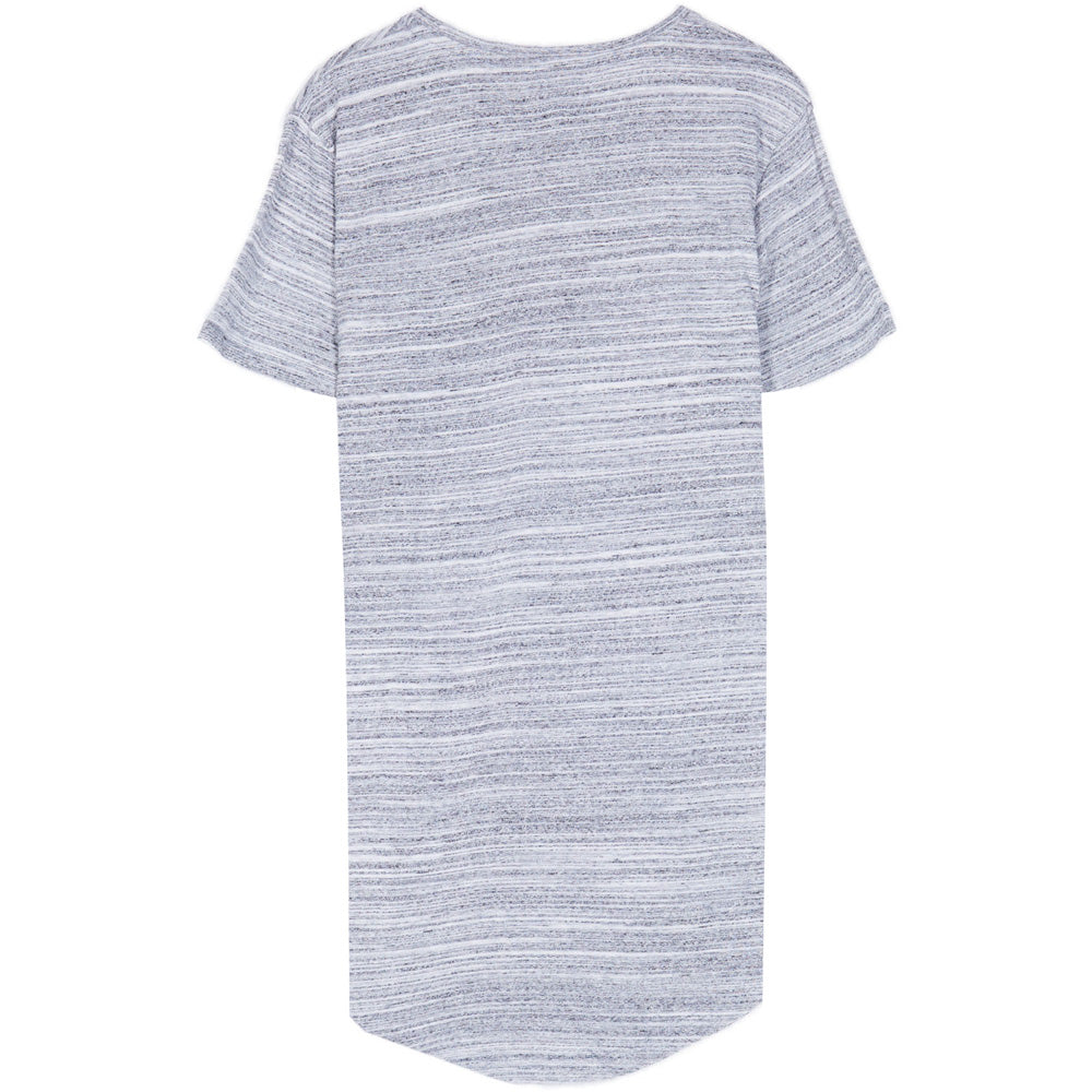 Sixth June - T-shirt texturé chiné gris