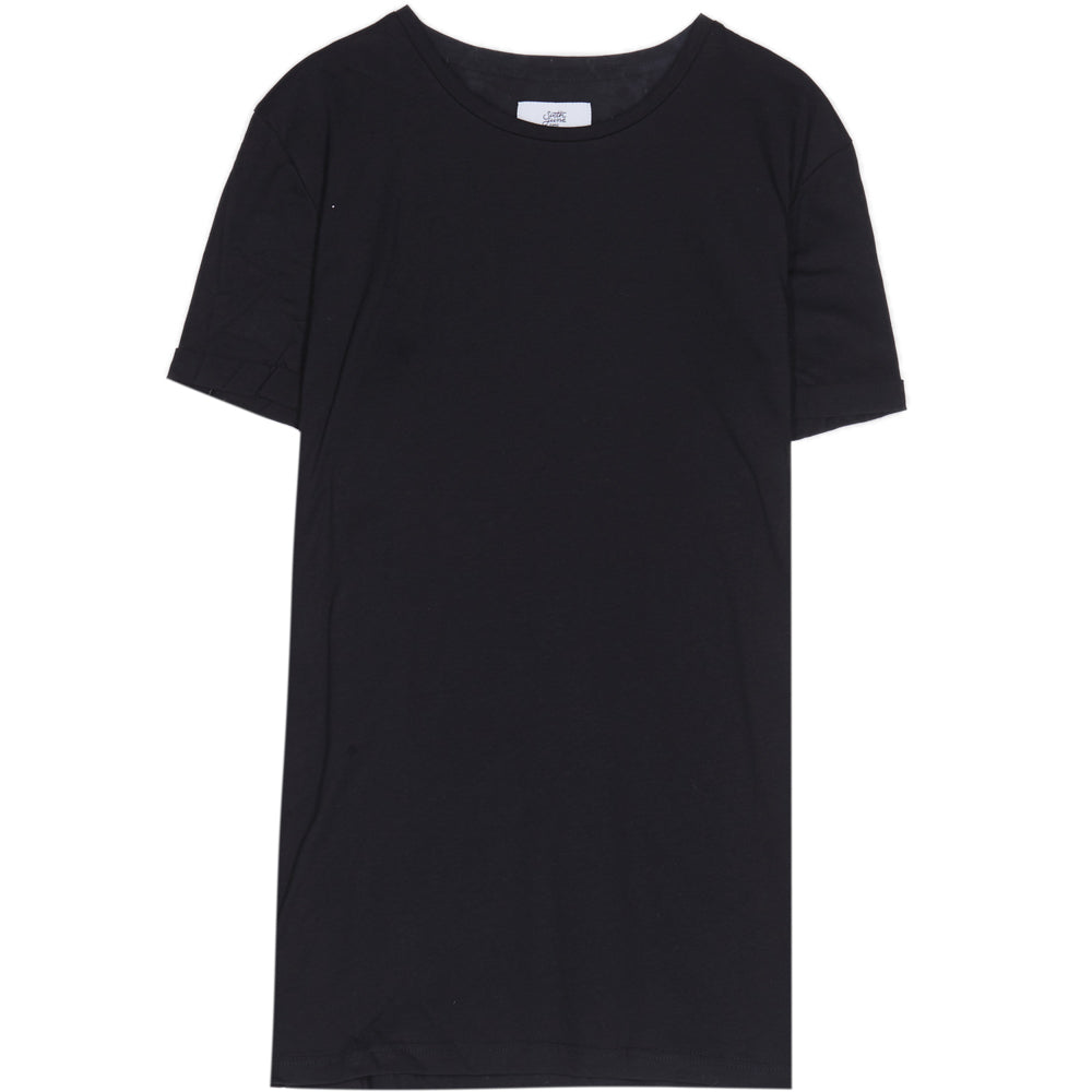 Sixth June - T-shirt bandes texte noir blanc