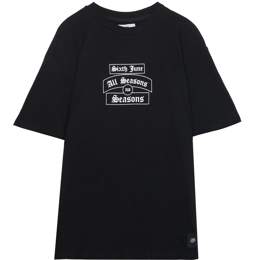 Sixth June - T-shirt gothique All seasons noir